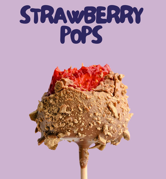 Strawberry Pops 12 pcs
