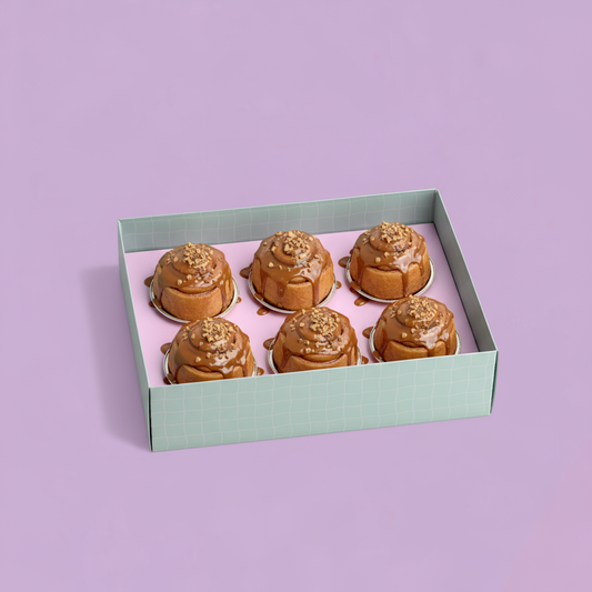 Cinnamon rolls (6 pcs)